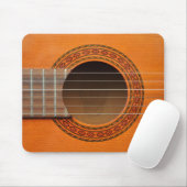 Klassischer Gitarrenorange Tan Mousepad (Mit Mouse)