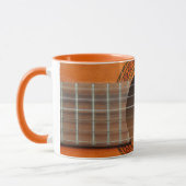 Klassischer Gitarrenorange Tan Tasse (Links)