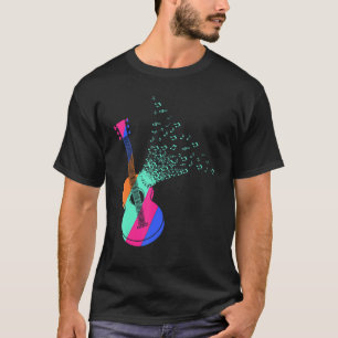 Klassischer Gitarrist Retro-Ära Vintage-Musiker Gi T-Shirt