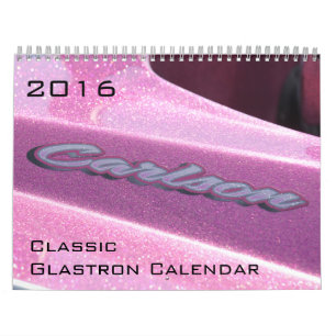 Klassischer Glastron-Kalender 2016 Kalender