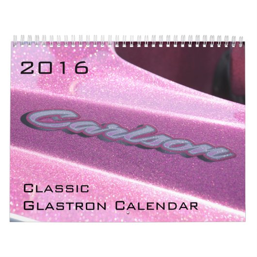 Klassischer Glastron-Kalender 2016 Kalender (Titelbild)