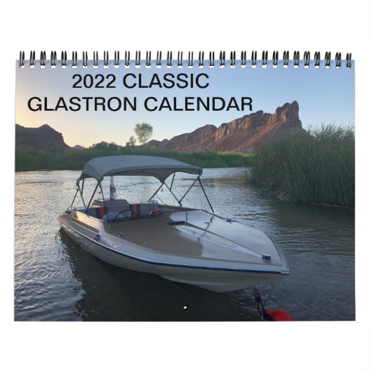 Klassischer Glastron-Kalender 2020 Kalender (Titelbild)
