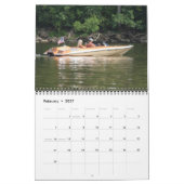 Klassischer Glastron-Kalender 2021 Kalender (Feb 2027)
