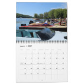 Klassischer Glastron-Kalender 2021 Kalender (Mär 2027)