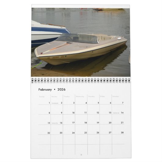 Klassischer Glastron-Kalender 2022 Kalender (Feb 2026)