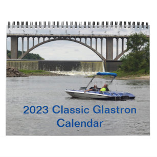 Klassischer Glastron-Kalender 2023 Kalender