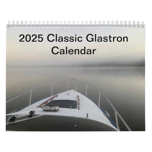 Klassischer Glastron-Kalender 2025 Kalender (Titelbild)