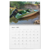 Klassischer Glastron-Kalender 2025 Kalender (Mär 2027)