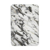 Klassischer Goldbrauner Marmorgoldfilm #1 Badematte (Vorderseite Vertikal)