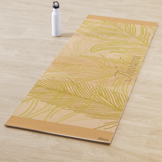 Klassischer Goldregenpferdhintergrund Yogamatte (Beispiel)