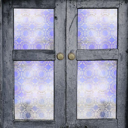 Klassischer Goldschatten auf Lila Entfärbung Seidenpapier