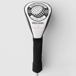 Klassischer Golf Club Player Name Golf Head Cover Headcover
