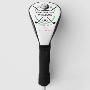 Klassischer Golf Club Player Name Golf Head Cover Headcover