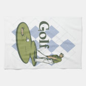 Klassischer Golf Handtuch (Horizontal)