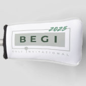 Klassischer Golf Head Cover Headcover (Vorderseite)