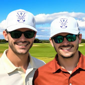 Klassischer Golfclub Name Deep Blue Truckerkappe