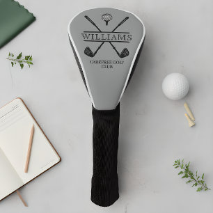 Klassischer Golfschläger-Spieler-Name-Golfkopf-Sch Golf Headcover