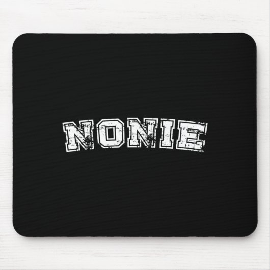 Klassischer Grafik im Varsity-Collegestil Mousepad (Vorne)