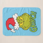 Klassischer Grinch | Böse oder Braver Sherpadecke (Vorderseite (Horizontal))