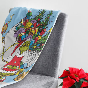 Klassischer Grinch Der Grinch und Max auf der Fl Sherpadecke