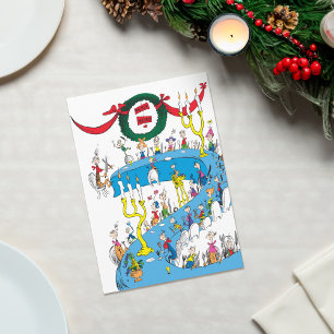 Klassischer Grinch   Frohe Frohe Feier Feiertagskarte