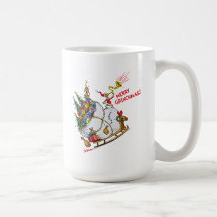 Klassischer Grinch   Frohe Grinch-Weihnachten! Kaffeetasse