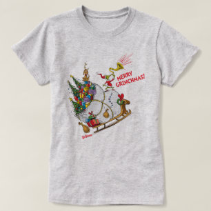 Klassischer Grinch   Frohe Grinch-Weihnachten! T-Shirt