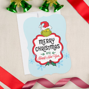 Klassischer Grinch Frohe Weihnachten & ein gutes
