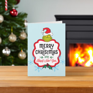 Klassischer Grinch   Frohe Weihnachten & ein gutes