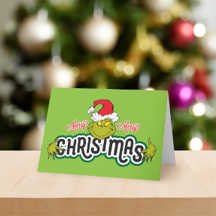 Klassischer Grinch   Fröhliche Weihnachten