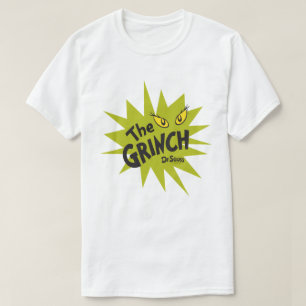 Klassischer Grinch   Grüner Starburst T-Shirt