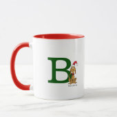 Klassischer Grinch Max | Monogramm B Tasse (Links)