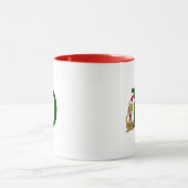 Klassischer Grinch Max | Monogramm D Tasse (Zentrum)