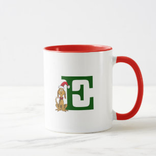 Klassischer Grinch Max Monogramm E Tasse