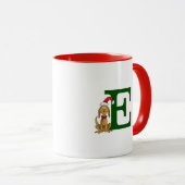 Klassischer Grinch Max | Monogramm E Tasse (VorderseiteRechts)
