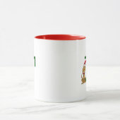 Klassischer Grinch Max | Monogramm F Tasse (Zentrum)