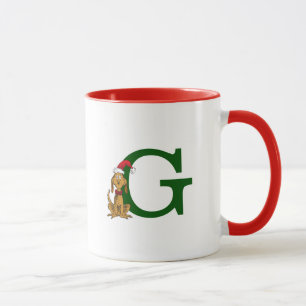 Klassischer Grinch Max   Monogramm G Tasse