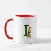 Klassischer Grinch Max | Monogramm I Tasse (Links)