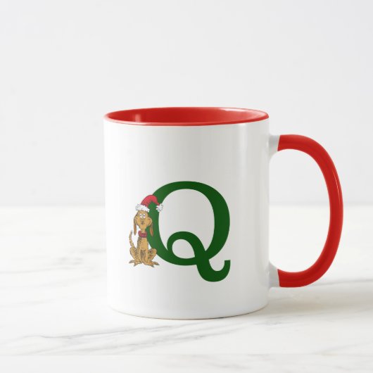 Klassischer Grinch Max | Monogramm Q Tasse (Rechts)