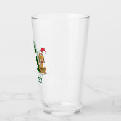 Klassischer Grinch Max | Name & Monogramm Glas (Links)