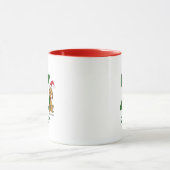 Klassischer Grinch Max | Name & Monogramm Z Tasse (Zentrum)