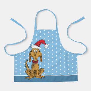 Klassischer Grinch Max - Weihnachtsmannmütze Schürze