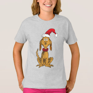 Klassischer Grinch   Max - Weihnachtsmannmütze T-Shirt