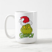 Klassischer Grinch | Unartig oder Nett Kaffeetasse (Links)