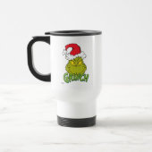 Klassischer Grinch | Unartig oder Nett Reisebecher (Links)