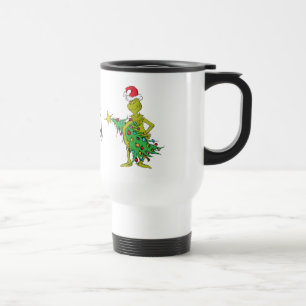 Klassischer Grinch   Unartig Reisebecher