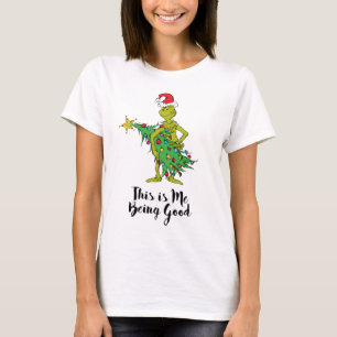 Klassischer Grinch   Unartig T-Shirt