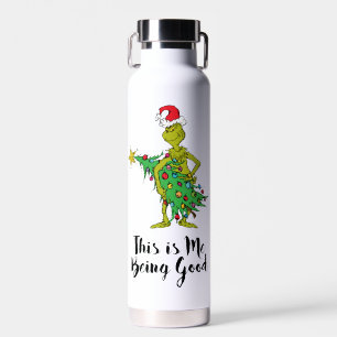 Klassischer Grinch Unartig Trinkflasche