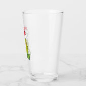 Klassischer Grinch | Ungezogen oder Nett Glas (Links)