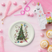 Klassischer Grinch | Weihnachtsbaum Pappteller (Party)